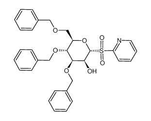 168985-18-0 3,4,6-tri-O-benzyl-α-D-mannopyranosyl 2-pyridyl sulfone