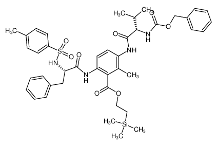 206442-14-0 structure, C42H52N4O8SSi