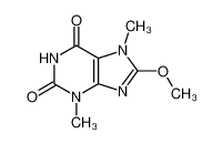 24613-68-1 structure, C8H10N4O3