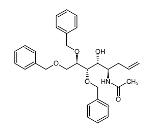 1372800-40-2 N-((4R,5R,6S,7R)-6,7,8-tris(benzyloxy)-5-hydroxyoct-1-en-4-yl)acetamide