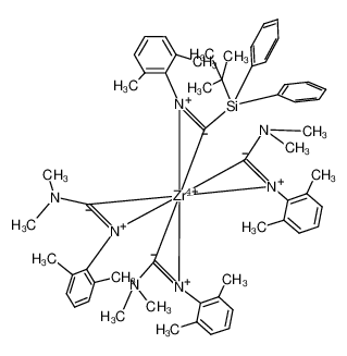 222550-05-2 structure, C58H77N7SiZr++++