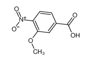 3-甲氧基-4-硝基苯甲酸