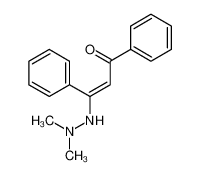 2888-00-8 3-(2,2-dimethylhydrazinyl)-1,3-diphenylprop-2-en-1-one