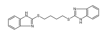 1H-Benzimidazole, 2,2'-[1,4-butanediylbis(thio)]bis-