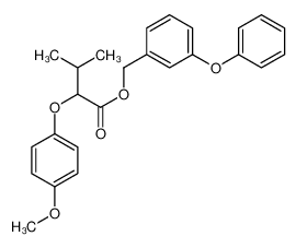 76769-19-2 (3-phenoxyphenyl)methyl 2-(4-methoxyphenoxy)-3-methylbutanoate