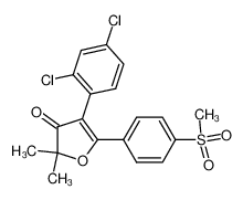 301691-65-6 structure, C19H16Cl2O4S