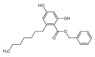 94693-37-5 benzyl 2-heptyl-4,6-dihydroxybenzoate