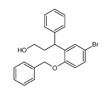 156755-25-8 structure, C22H21BrO2