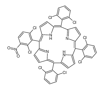 131336-19-1 structure, C44H21Cl8N5O2