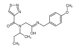 605638-96-8 structure, C17H22N4O3S