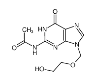 N2-乙酰基-9-[(2-羟基乙氧基)甲基]胍