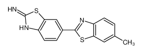 6-(6-methyl-1,3-benzothiazol-2-yl)-1,3-benzothiazol-2-amine 474966-91-1