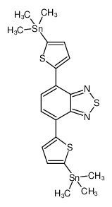 4,7-bis-(5-(trimethylstannyl)thiophene-2-yl) benzo[1,2,5]thiadiazole 1025451-57-3