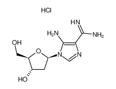 109923-45-7 structure, C9H16ClN5O3