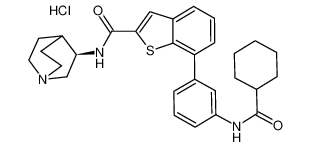 634904-54-4 structure, C29H34ClN3O2S