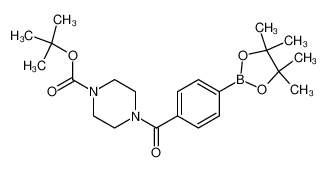 4-(4-Boc-1-piperazinylcarbonyl)benzeneboronic acid pinacol ester 864754-13-2