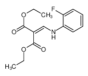 Diethyl {[(2-fluorophenyl)amino]methylene}malonate 63010-68-4