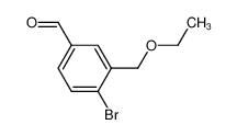 4-溴-3-乙氧基甲基苯甲醛