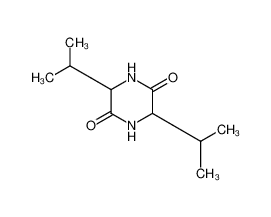 3,6-bis(2-methylpropyl)piperazine-2,5-dione 1436-27-7