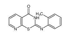 89374-40-3 2-(2-methylanilino)pyrido[3,2-e][1,3]thiazin-4-one