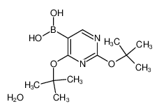 (2,4-Di-tert-butoxypyrimidin-5-yl)boronic acid 109299-79-8