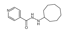 N-cyclooctylpyridine-4-carbohydrazide 13117-21-0