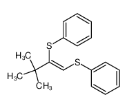 28416-10-6 (3,3-dimethylbut-1-ene-1,2-diyl)bis(phenylsulfane)