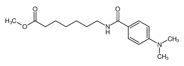 251456-83-4 spectrum, methyl 7-(4-dimethylaminobenzoyl)aminoheptanoate