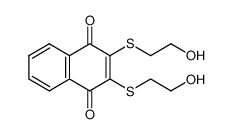 2,3-双(2-羟基乙基硫代)-1,4-萘二酮