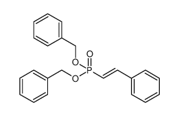 Phosphonic acid, [(1E)-2-phenylethenyl]-, bis(phenylmethyl) ester 848420-33-7