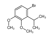 1-bromo-3,4-dimethoxy-2-propan-2-ylbenzene 77256-01-0