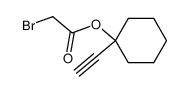 99187-41-4 Bromo-acetic acid 1-ethynyl-cyclohexyl ester