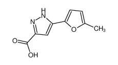 3-(5-Methyl-2-furyl)-1H-pyrazole-5-carboxylic acid 879442-52-1