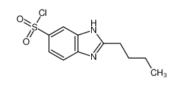 2-butyl-3H-benzimidazole-5-sulfonyl chloride