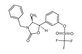 946088-66-0 spectrum, 3-((4S,5R)-3-benzyl-4-methyl-2-oxooxazolidin-5-yl)phenyl trifluoromethanesulfonate