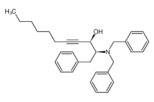 209341-09-3 (2S,3R)-2-(dibenzylamino)-1-phenylundec-4-yn-3-ol