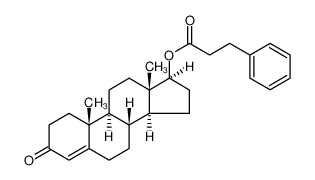 Androst-4-en-3-one-16,16,17-d3, 17-(1-oxo-3-phenylpropoxy)-, (17β)- 876054-55-6