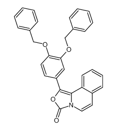 39949-79-6 1-[3,4-bis(phenylmethoxy)phenyl]-[1,3]oxazolo[4,3-a]isoquinolin-3-one