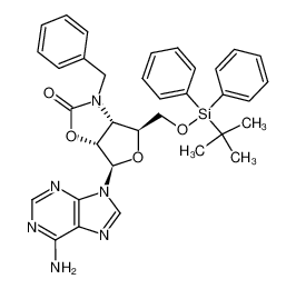 125127-12-0 structure, C34H36N6O4Si