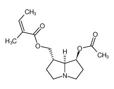 86194-09-4 ((1S,7S,7aS)-7-acetoxyhexahydro-1H-pyrrolizin-1-yl)methyl (Z)-2-methylbut-2-enoate