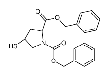 dibenzyl (2S,4S)-4-sulfanylpyrrolidine-1,2-dicarboxylate