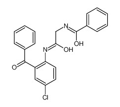 N-[2-(2-benzoyl-4-chloroanilino)-2-oxoethyl]benzamide 101398-15-6