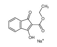 91446-49-0 structure, C12H10NaO4+