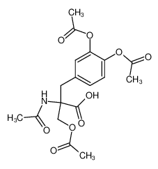 70004-73-8 structure, C18H21NO9