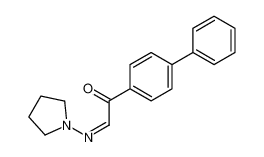 1-(4-phenylphenyl)-2-pyrrolidin-1-yliminoethanone