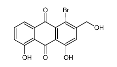 72049-21-9 spectrum, 4-Bromo-1,8-dihydroxy-3-(hydroxymethyl)-9,10-anthraquinone