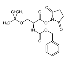 2,5-二氧代-1-吡咯烷基N-[(苄氧基)羰基]-O-(2-甲基-2-丙基)丝氨酸酯