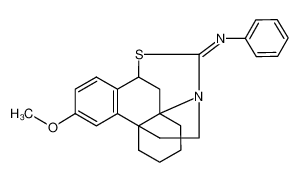 54313-05-2 structure, C24H26N2OS