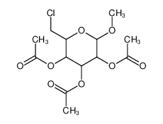 [4,5-diacetyloxy-2-(chloromethyl)-6-methoxyoxan-3-yl] acetate 53691-80-8