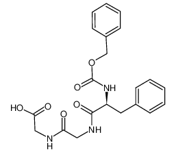 2-[[2-[[3-phenyl-2-(phenylmethoxycarbonylamino)propanoyl]amino]acetyl]amino]acetic acid 37700-64-4